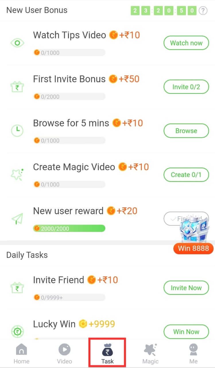Earn Money in VClip App